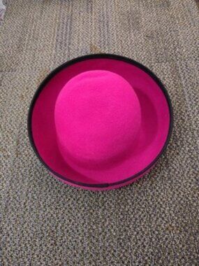 Toucan Lancaster Women's Hat - Pink with Black Ribbon